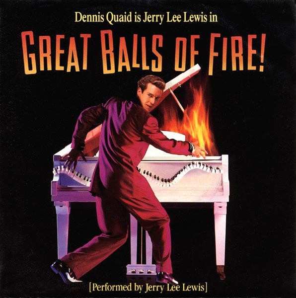 Jerry Lee Lewis – Great Balls Of Fire (1989, Vinyl) - Discogs